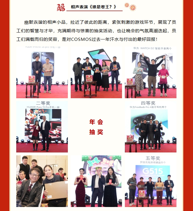 【新启点・新征程・逐梦2025】太阳成集团tyc33455忘年会(图11)