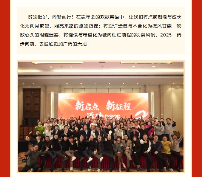【新启点・新征程・逐梦2025】太阳成集团tyc33455忘年会(图13)